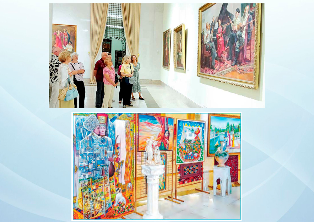 MUZEÝ IŞINDE HALKARA HYZMATDAŞLYGY ILERLEDIP