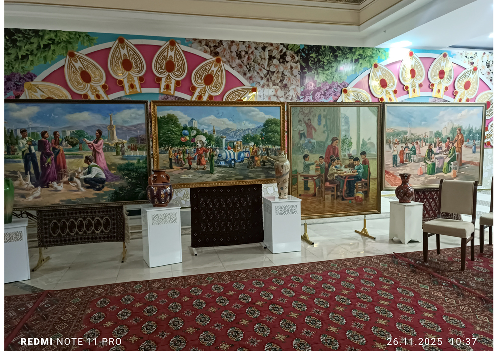 “Köňülleri birleşdirýän sungat”