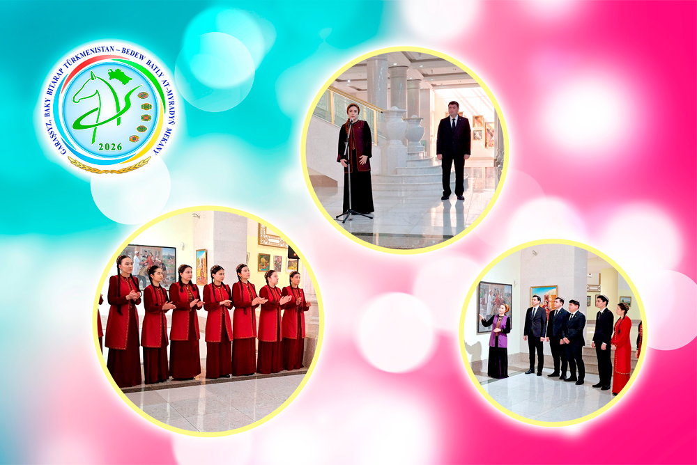 «Halkyň saglygy-döwletiň baýlygy» atly sergi