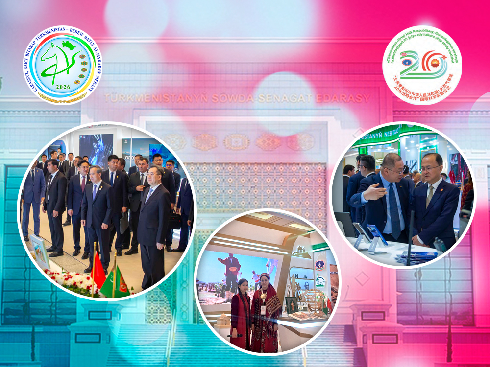 Söwda-senagat edarasynda göçme sergi